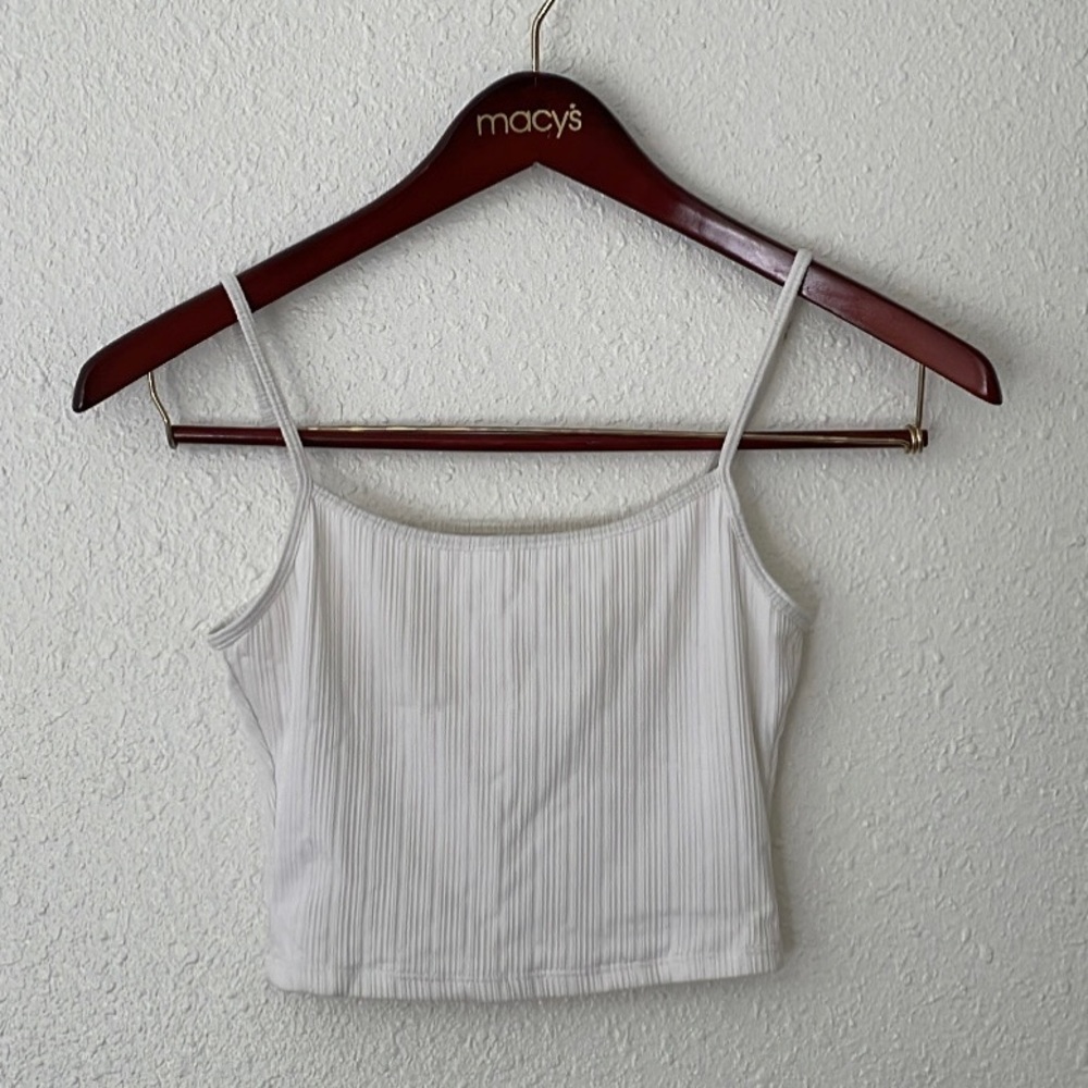 Frankies Bikinis Meg Plisse Tankini size S